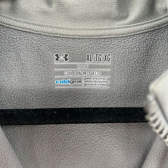 Under Armour Gray Zip Up Cold Gear Jacket Size XL - Picture 3 of 12